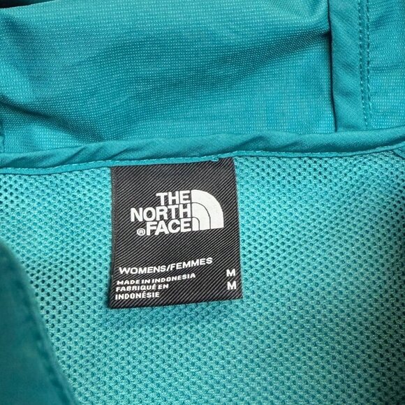 North Face Womens Flyweight Hoodie Jacket Teal Size M, Style NF0A4MF, EUC - Picture 5 of 11